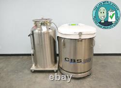 Cryo Biosystems V3000 Liquid Nitrogen Dewar with Warranty SEE VIDEO