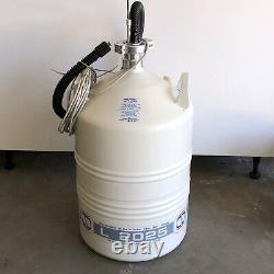 Cryo Diffusion L-2025 25l Aluminum Dewar Liquid Nitrogen Tank