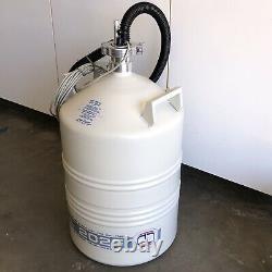 Cryo Diffusion L-2025 25l Aluminum Dewar Liquid Nitrogen Tank