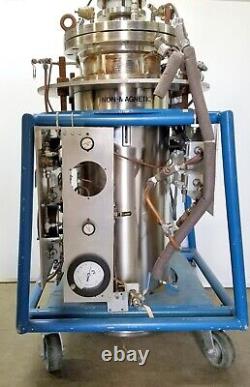 Cryofab CF-1536-F Liquid Nitrogen/Argon Cryogenic Dewar Flask 89L & Wheeled Cart