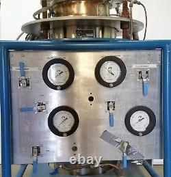 Cryofab CF-1536-F Liquid Nitrogen/Argon Cryogenic Dewar Flask 89L & Wheeled Cart