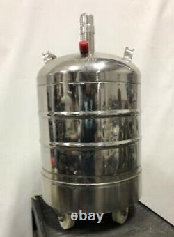 Cryofab Model # CFL-25 25 Litre Liquid Nitrogen Dewar Cryo Chamber