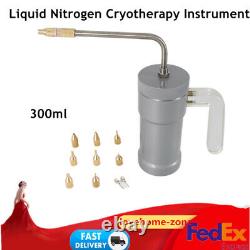 Cryogenic Liquid Nitrogen(LN2) Sprayer Freeze Treatment Dewar Tank 300ml 10 oz