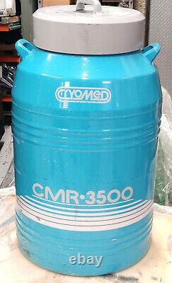 Cryomed CMR 3500 Liquid Nitrogen LN2 Cryogenic Dewar Tank 110 Liters