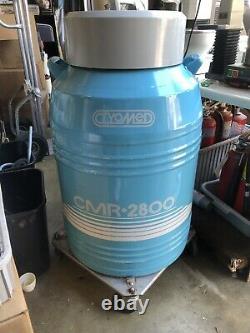 Cryomed Cmr-2800, Liquid Nitrogen Dewar Vial Storage- Nice, Id# 300362