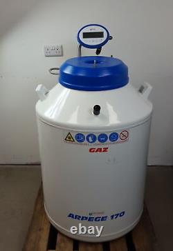 CryopAL Arpege 170 Air Liquide Liquid Nitrogen Cryogenic Storage Dewar Lab