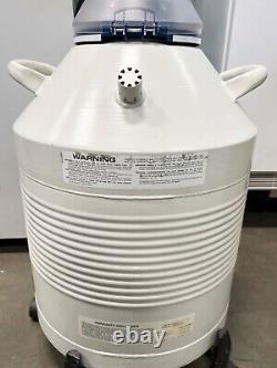 Cryosafe Liquid Nitrogen Storage Dewar Tank & 6 Cylinder RACKS