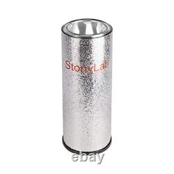 Dewar Flask, Cylindrical Form Borosilicate Glass Dewar Flask with Aluminum Base