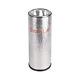 Dewar Flask, Cylindrical Form Borosilicate Glass Dewar Flask With Aluminum Base