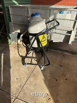 Dewar Liquid Nitrogen LN Storage Tank Roller Tipper Stand 25L (TW LD25)