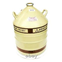 EG&G Ortec AL-30-0 Liquid Nitrogen Dewar N2 Storage Tank for Cryogenic Systems