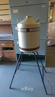 Eg&g Ortec Liquid Nitrogen Dewar Tank Spectrometer