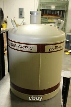 Eg&g Ortec Liquid Nitrogen Tank Ln2 Dewar 30 Liter