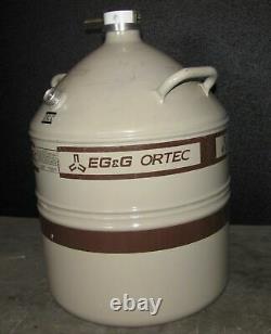 Eg&g Ortec Liquid Nitrogen Tank Ln2 Dewar Al-30 30 Liter (b6)