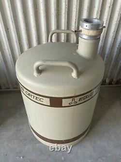 Eg&g Ortec Liquid Nitrogen Tank Ln2 Dewar Al 30 Liter