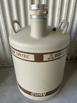 Eg&g Ortec Liquid Nitrogen Tank Ln2 Dewar Al 30 Liter