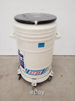 GT 55 Liquid Nitrogen Dewar with 6 x Storage Racks Lab