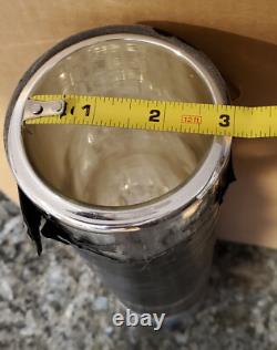 Glass liquid nitrogen dewar 11.5x2.5