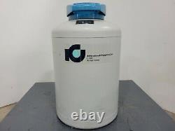 INTERNATIONAL CRYOGENICS 50 Liters Liquid Nitrogen Storage Dewar IC-50D