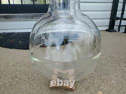 Isotherm 3 Liter Clear Transparent Vacuum Dewar Flask Liquid Nitrogen LN2