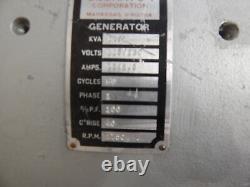 Jm Georator No Brush Generator Model # 37-112 1.5kva (#4276)
