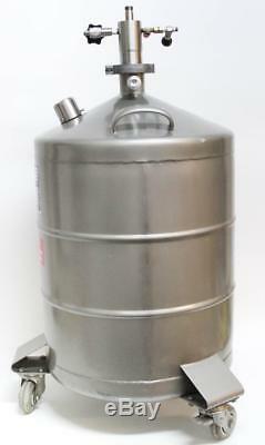 Juno Messer Griesheim 50 Cryogenic Dewar Tank Liquid Nitrogen (6183)