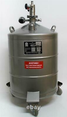 Juno Messer Griesheim 50 Cryogenic Dewar Tank Liquid Nitrogen USED (6183)