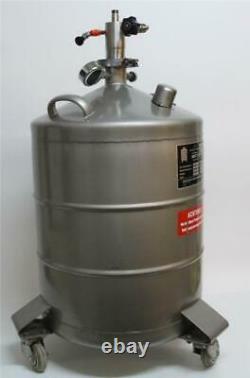 Juno Messer Griesheim 50 Cryogenic Dewar Tank Liquid Nitrogen USED (6183)