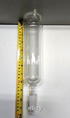 KONTES Glass 24/40 Dewar Type Dry Ice Distillation Condenser 290mm