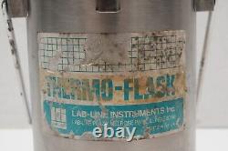 Lab-Line Instruments Thermo-Flask 13.5 Tall LN2 Liquid Nitrogen Dewar