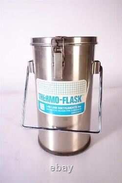 Lab-Line Thermo-Flask Liquid Nitrogen LNO2 Dewar