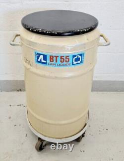 Lair Liquide BT 55 Sample Storage Nitrogen Tank Dewar Lab