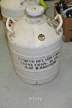 Large 30 gal. Liquid Nitrogen Dewar Freezer for parts/repair