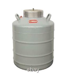 Linde Super-30 Liquid Nitrogen Dewar with 2 Sample Holders USED (8944)R