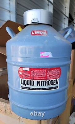 Linde Super 31 Liquid Nitrogen Dewar cryogenic tank vessel