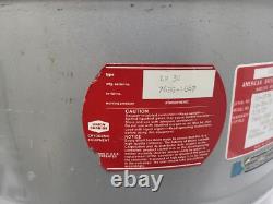 Linde Union Carbide LR-30-10 30L Cryogenic Dewar with 5 Holding Cells & Dolly