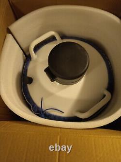 Liquid Nitrogen Tank 20 L Aluminum Alloy LN2 Container Dewar 6 Canisters