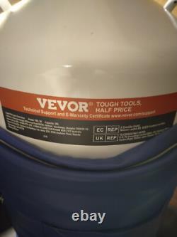Liquid Nitrogen Tank 20 L Aluminum Alloy LN2 Container Dewar 6 Canisters
