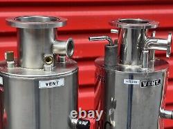 Lot 3 Cryofab CSM Series Liquid Nitrogen Dewar Cryogenic Containers