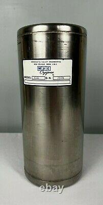 MVE C-1 Cryogenic Flask, dewar, stainless steel, liquid nitrogen