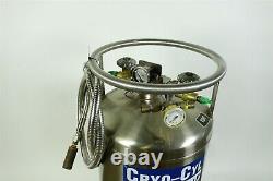 MVE Cryo-Cyl 50L LP Liquid Nitrogen Storage Cylinder Dewar
