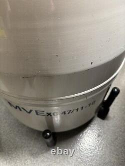 MVE Cryogenics Lab-Liquid Nitrogen Tank Dewar MVExc 47-11/10