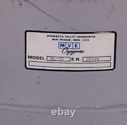 MVE Cryogenics Model AL-30 Liquid Nitrogen Storage Cryogenic Dewar 36498