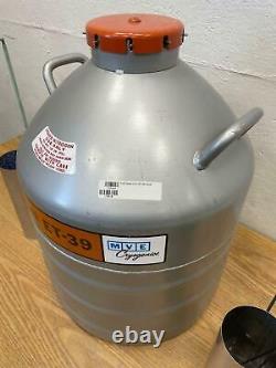 MVE Cryogenics Orion ET-39 Liquid Nitrogen Dewar Vacuum Vessel Cryo Tank
