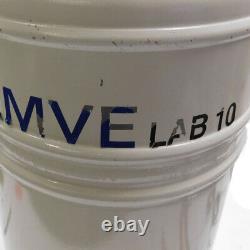 MVE LAB10 10L LN2 Cryogenic Liquid Nitrogen Dewar Tank 6-8 Week Static Hold