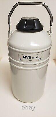 MVE Lab 10 Liter Liquid NITROGEN Dewars Tank