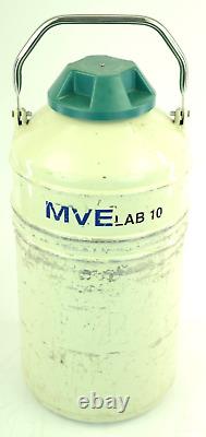 MVE Lab 10 Liter Liquid Nitrogen Dewar Tank Cryo Shipper