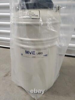 MVE Lab 5 Liquid Cryogenic Nitrogen Dewar 5L Capacity