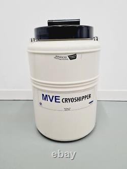 MVE Model CryoShipper 8.5 ltr Liquid Nitrogen Dewar Lab