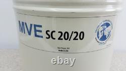 MVE SC 20/20 Semen IVF Fertiliity Freezer Niitrogen Dewar